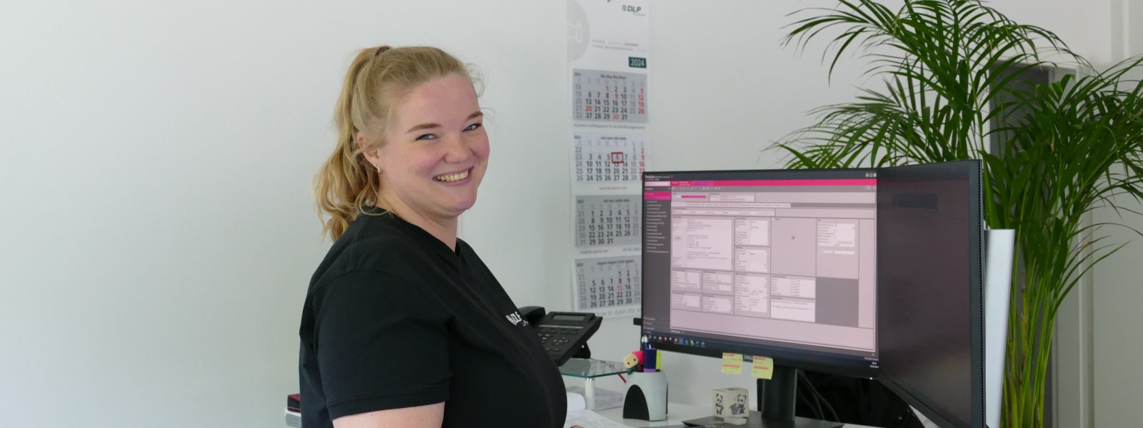 Einkäuferin bei DLP