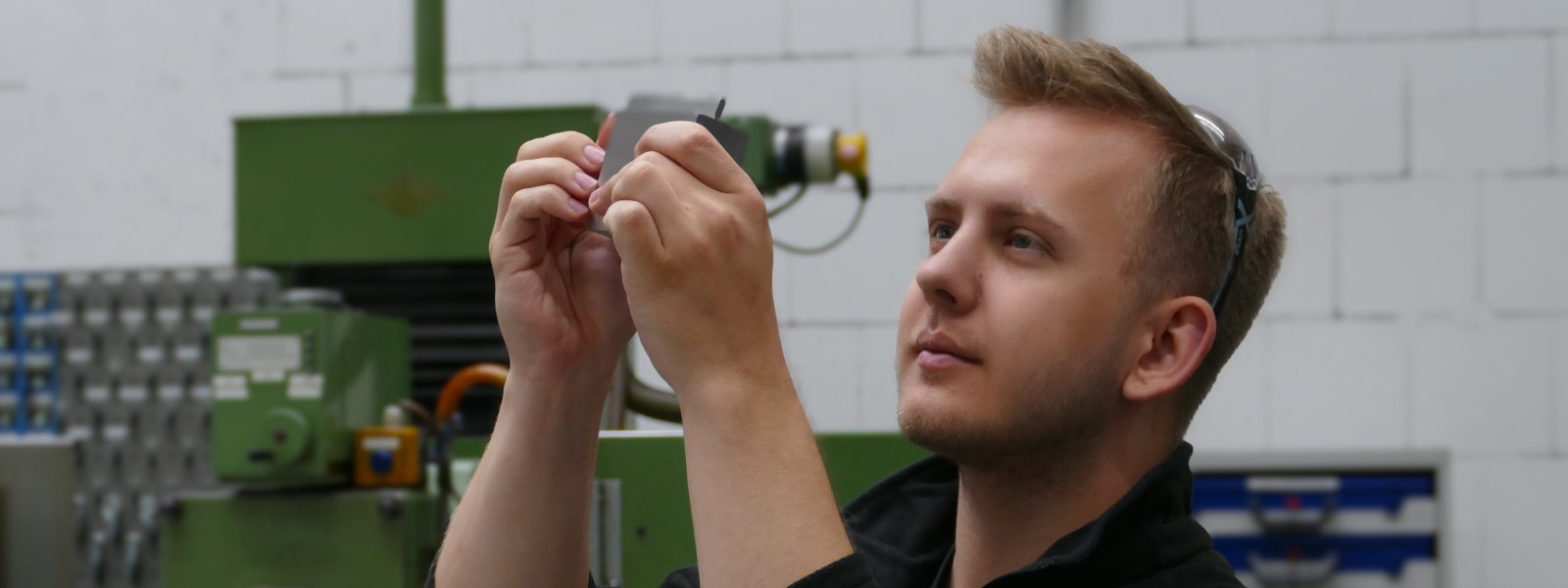 Jan - angehender Werkzeugmechaniker
